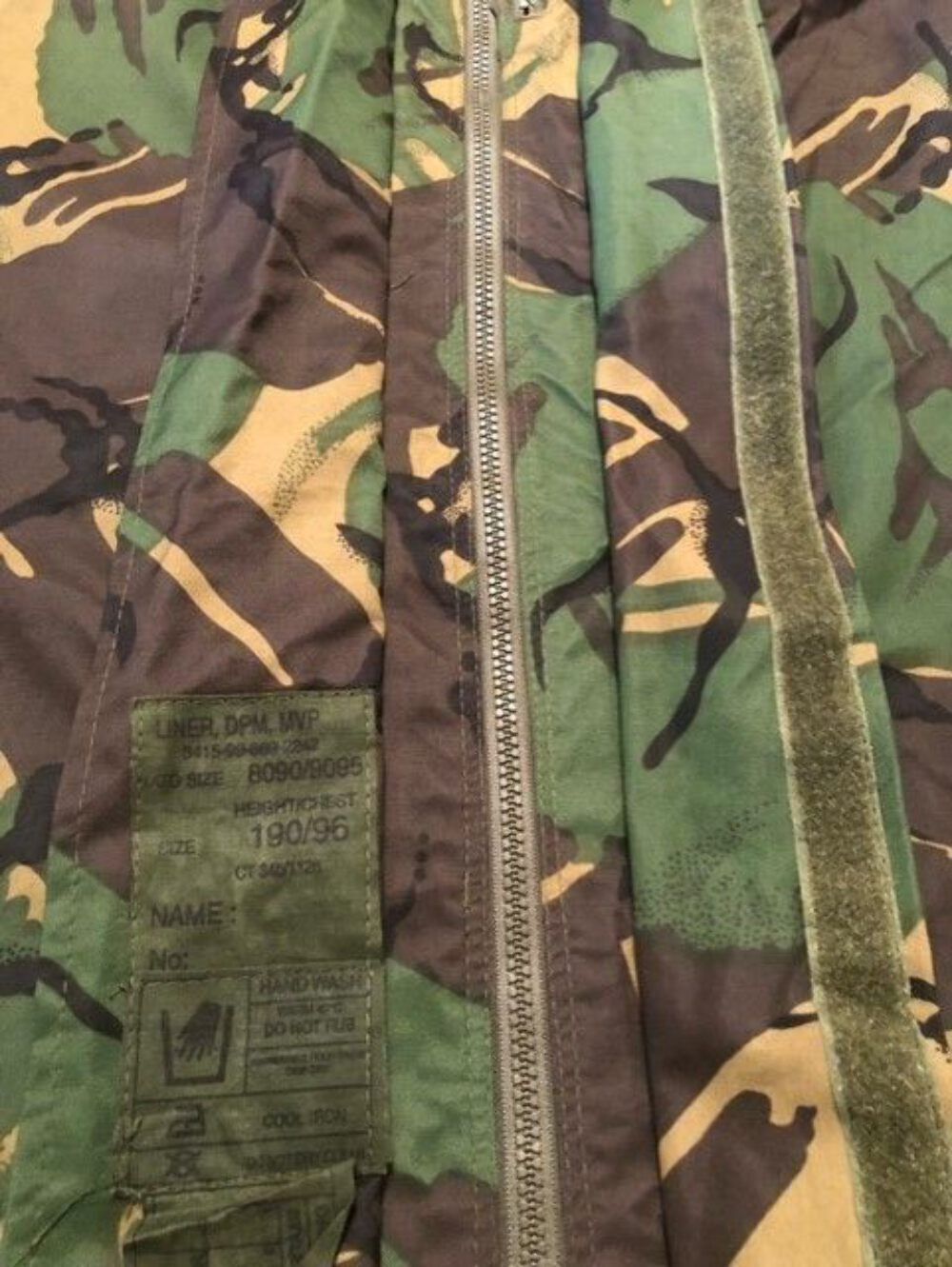 British Army DPM liner DPM MVP GORETEX jacket