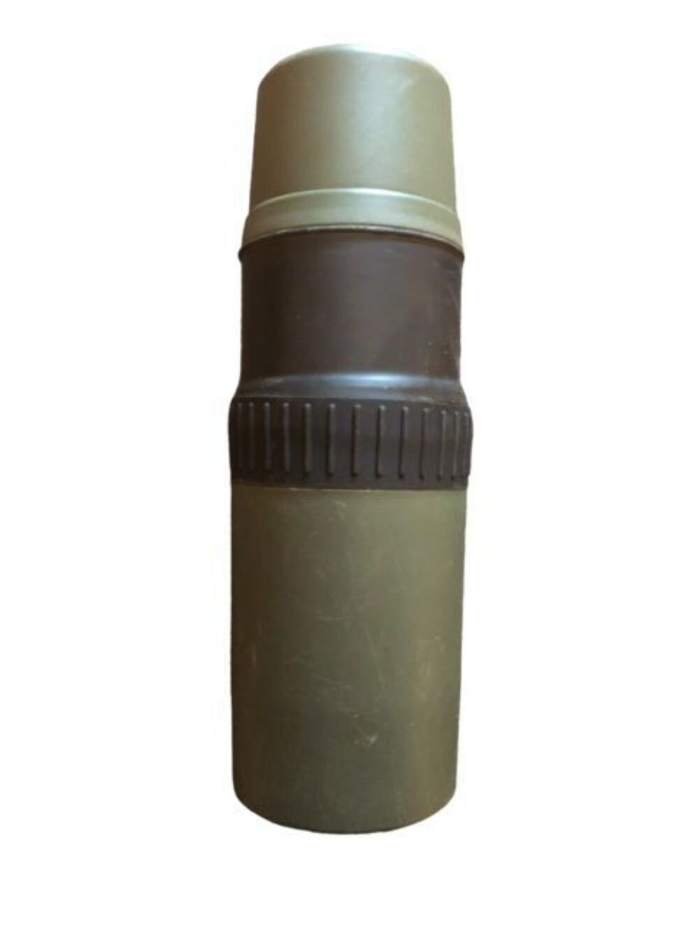 Dutch Army flask thermos 1 Ltr bottle cup Green