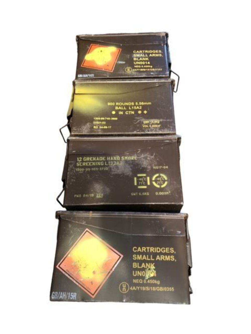 British Army Ammo tin