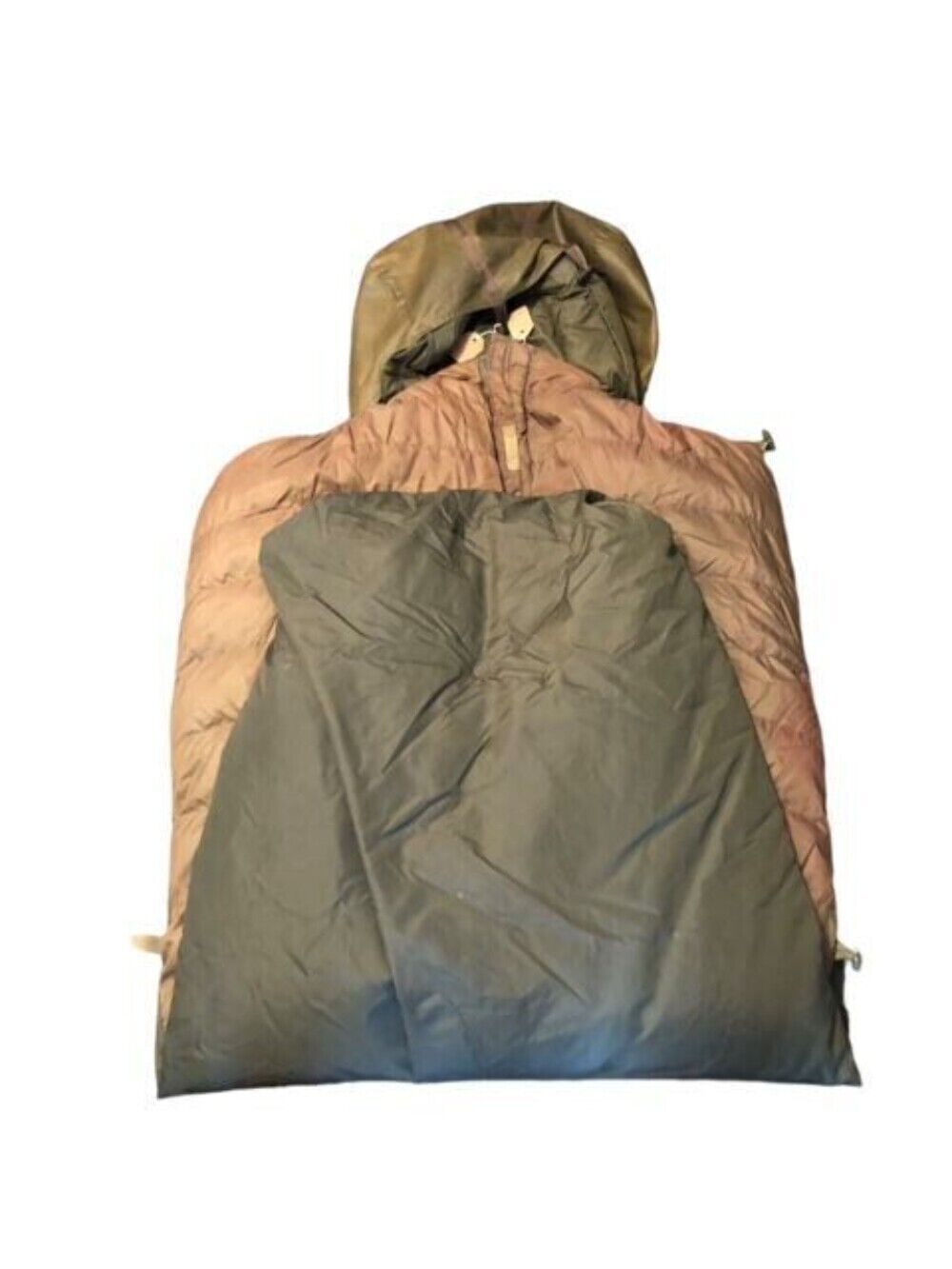 British Army cqc 58 pattern down filled sleeping bag 1965 IN2 THE WILDERNESS
