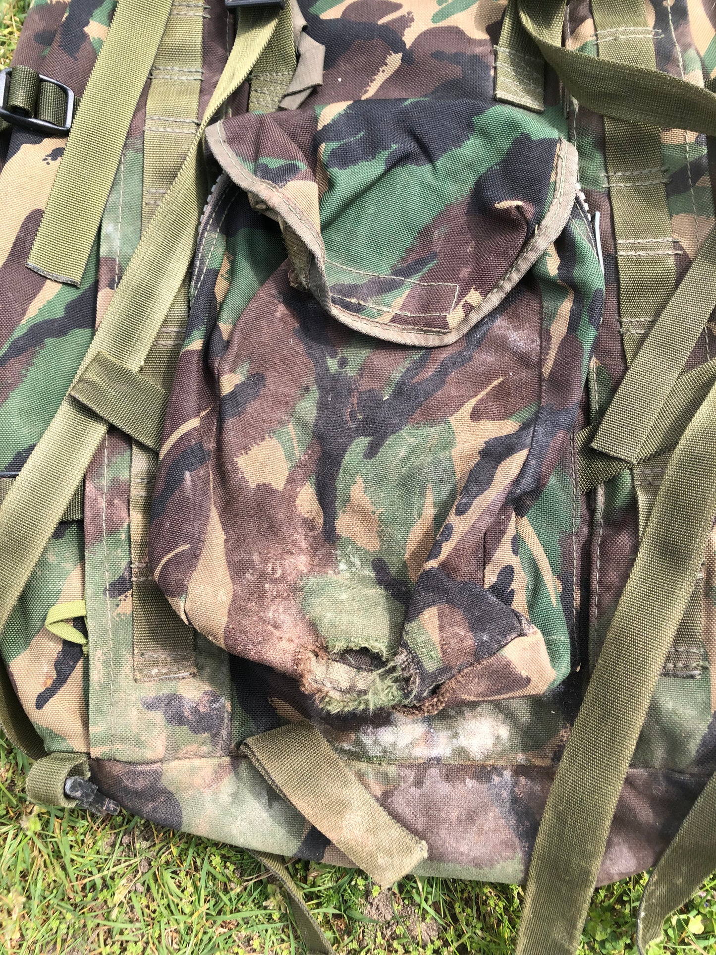 Grade 2 British Army DPM Bergen Long back