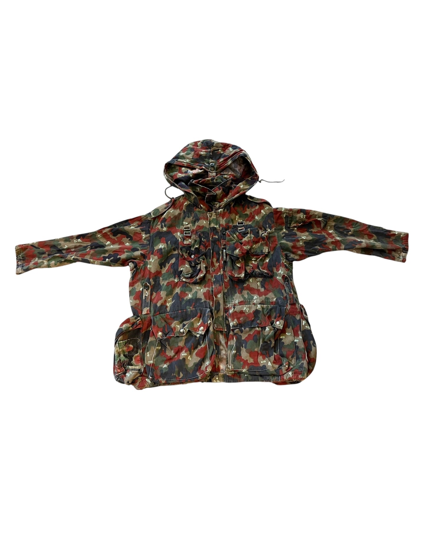 Swiss Army M70 Vintage Alpenflage field jacket
