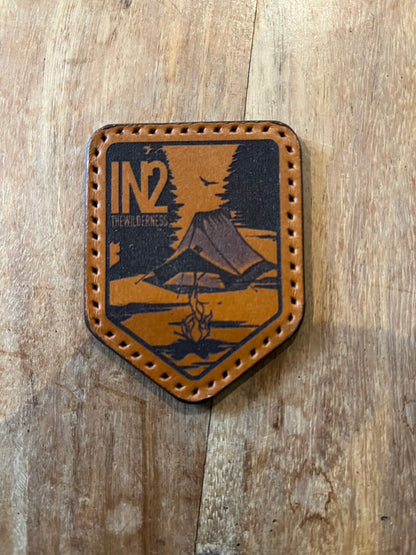 IN2 THE WILDERNESS - First Generation Leather Badge