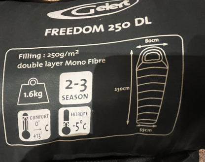 Gelert 2-3 season sleeping bag