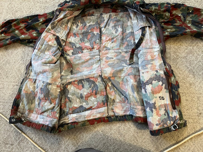Swiss Army M70 Vintage Alpenflage field jacket