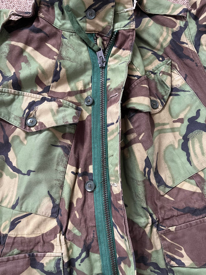 Vintage British Army combat smock 1968 pattern DPM woodland