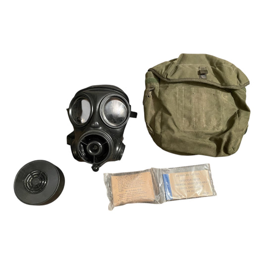 British army s10 respirator gas mask 1986 size 2