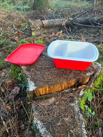 Heat2eat camping stove self steamer and 2x heat stones for camping food Medium