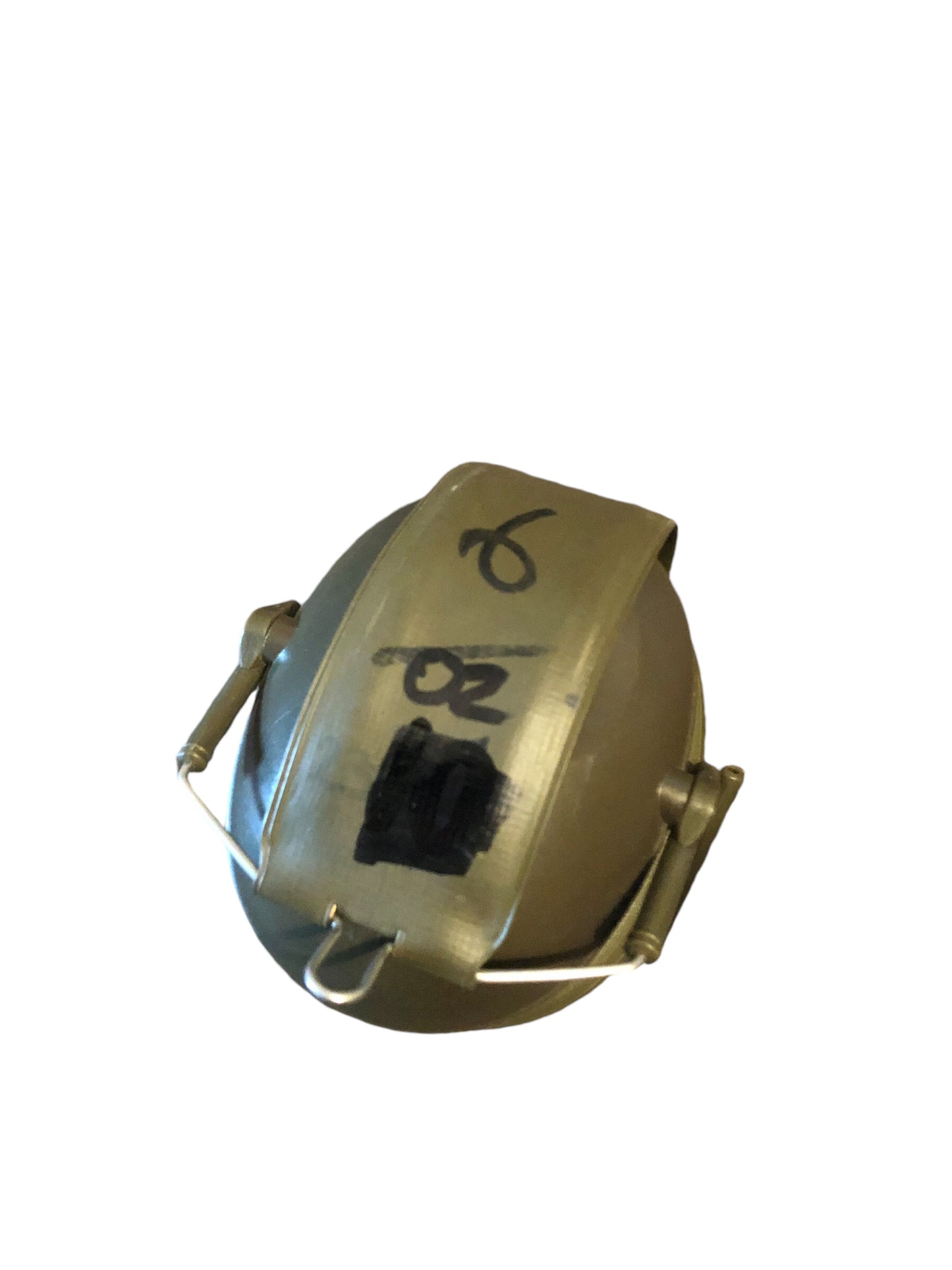 British Army Peltor ear defenders green
