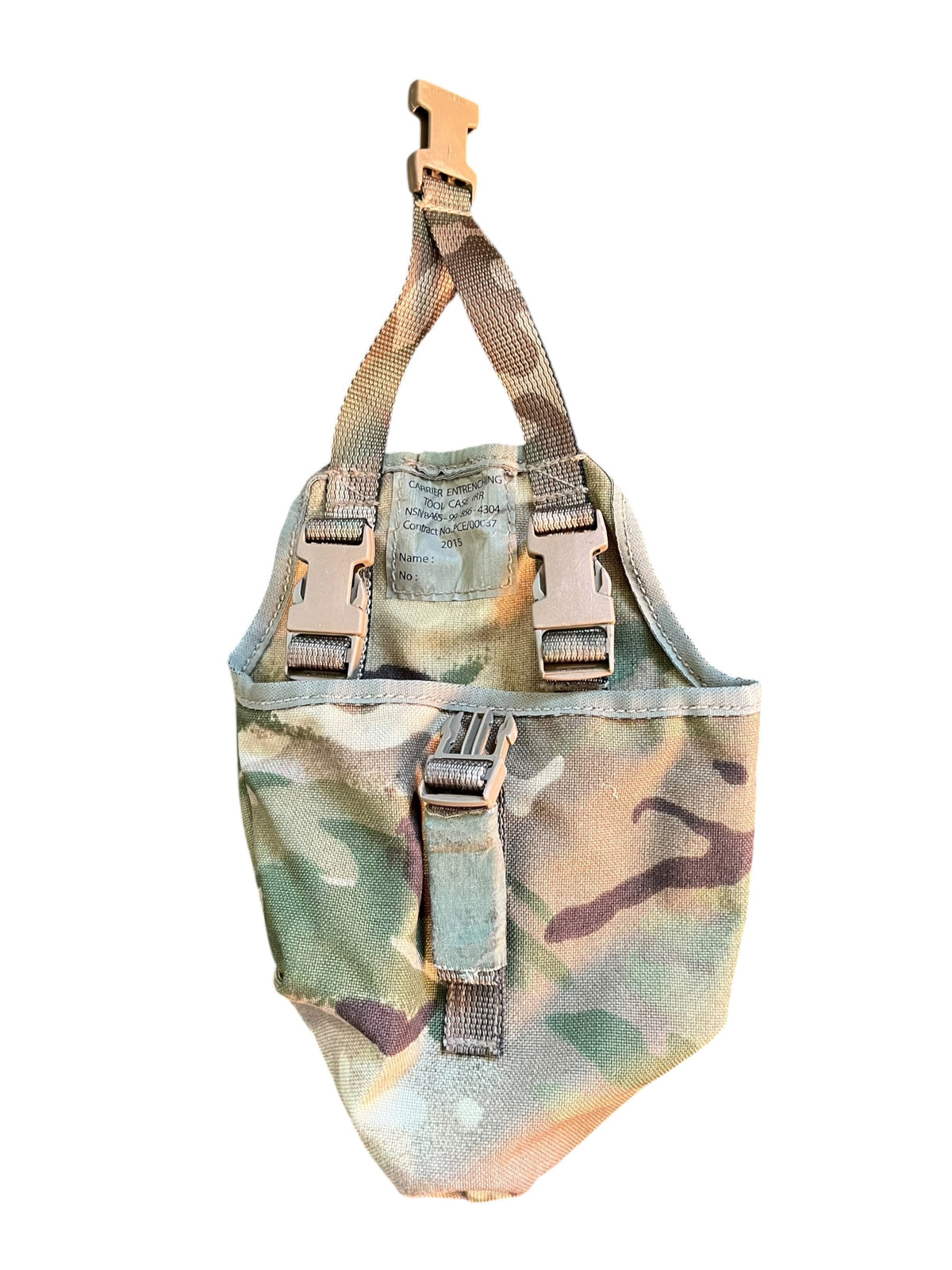 British Army MTP folding shovel entrenchment tool case