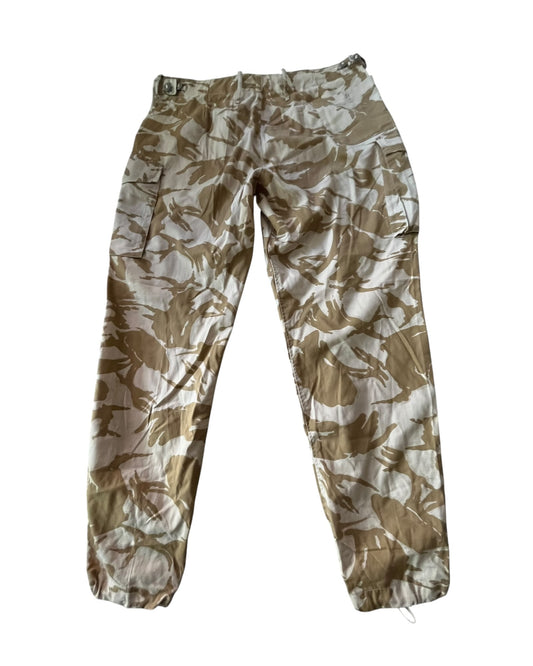 Desert DPM British army combat trousers - tropical supergrade