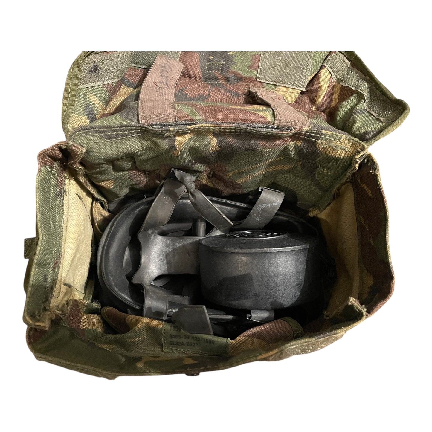 British army s10 respirator gas mask 1988 size 2