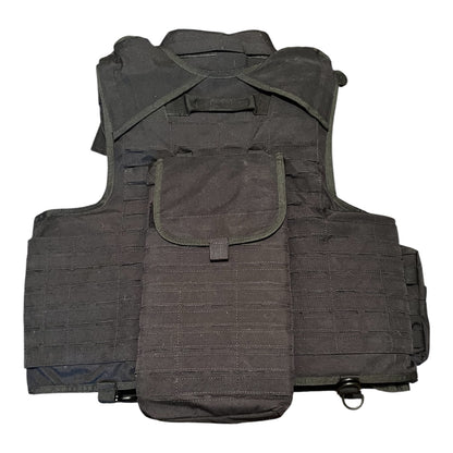 MKU Military grade Plate carrier Body armour cover and filler black