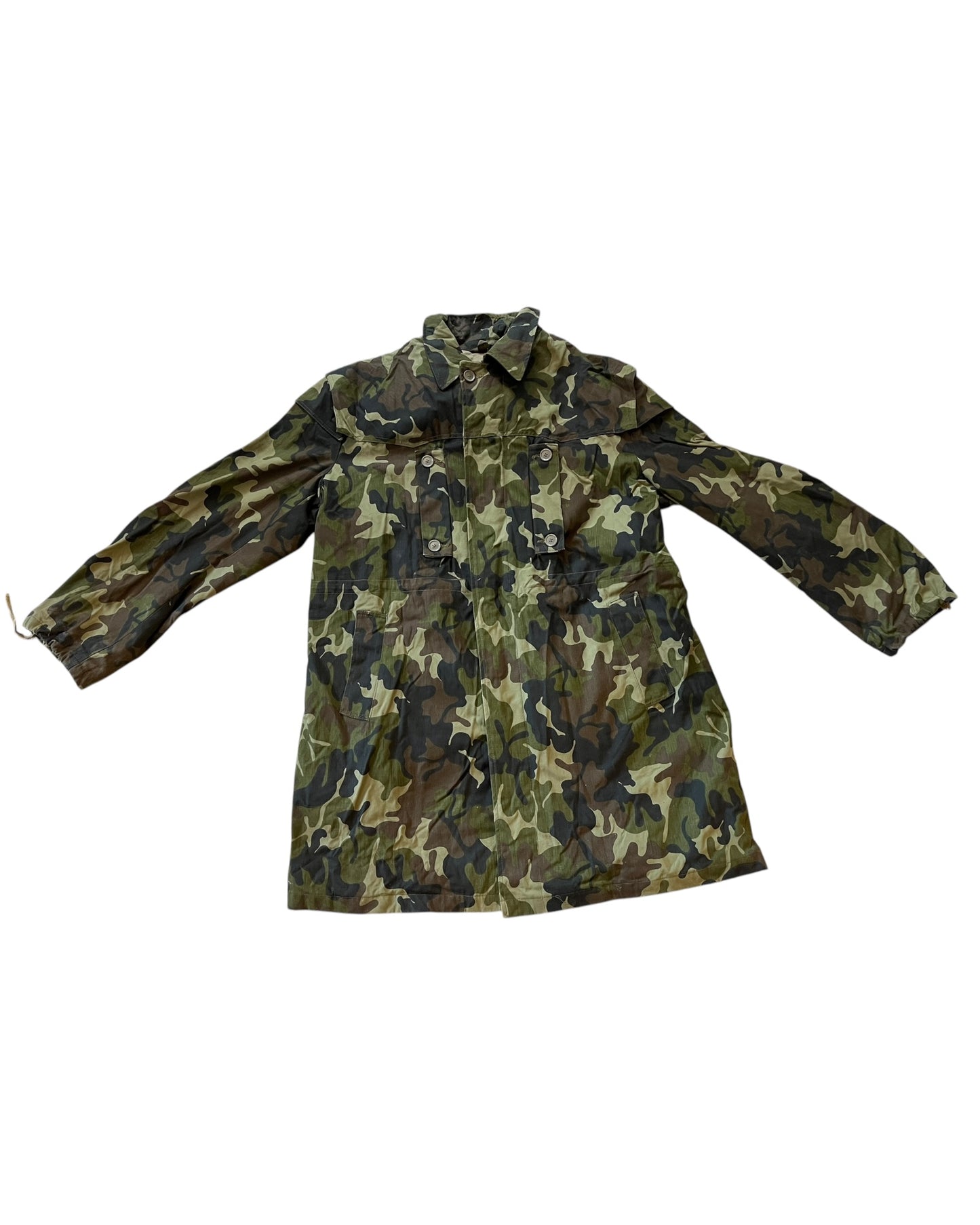 Romanian Army Parka jacket and wool liner Vintage Large