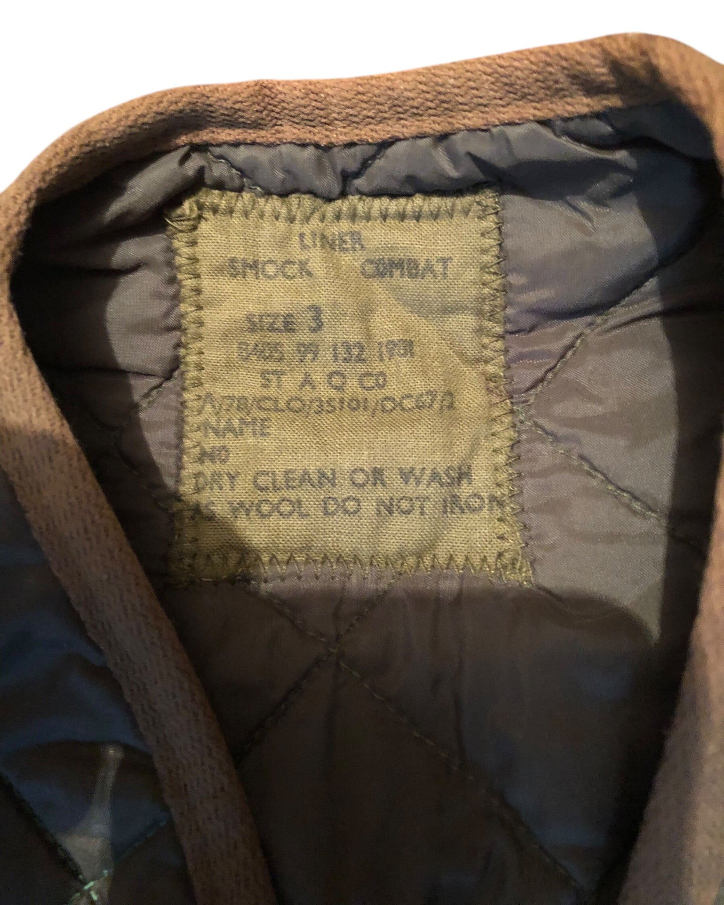 British Army combat smock liner