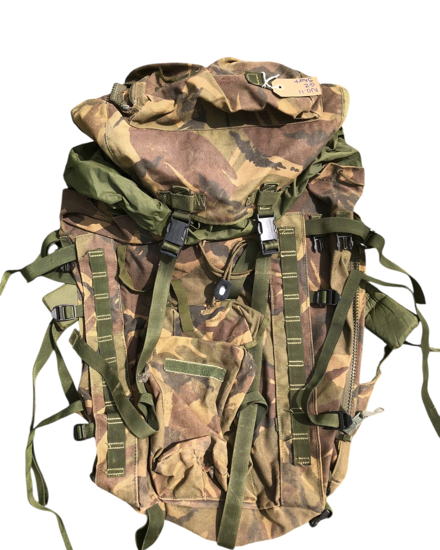 British army DPM Bergen short back grade 2