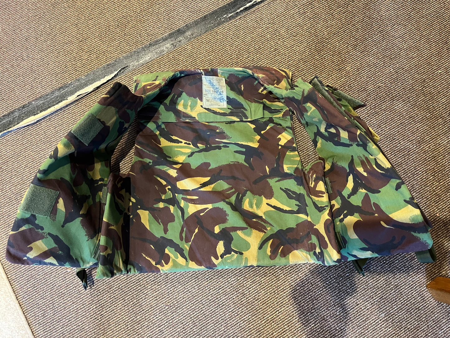 DPM body armour cover with fillers MK 1