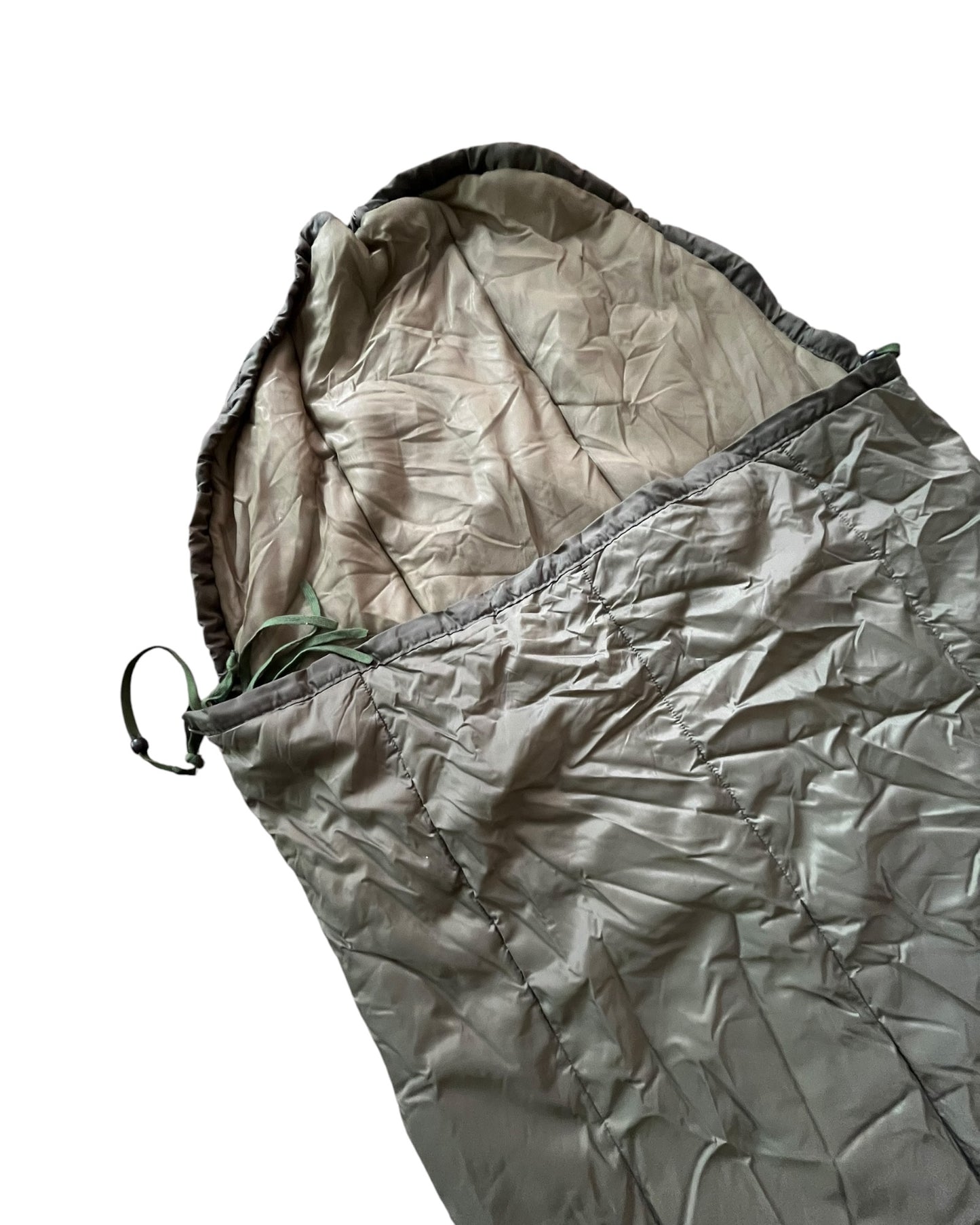 British Army warm weather sleeping bag and lightweight modular stuff sack
