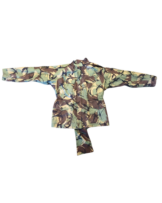 Vintage British Army combat smock 1968 pattern DPM woodland