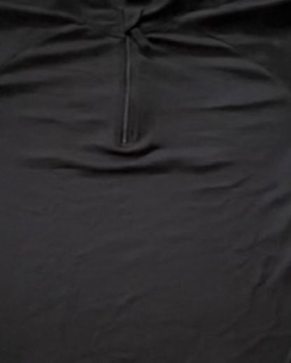 Black forces tactical self wicking t-shirts long sleeve
