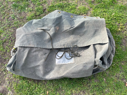 British Arny canvas tent bag canvas - good condition