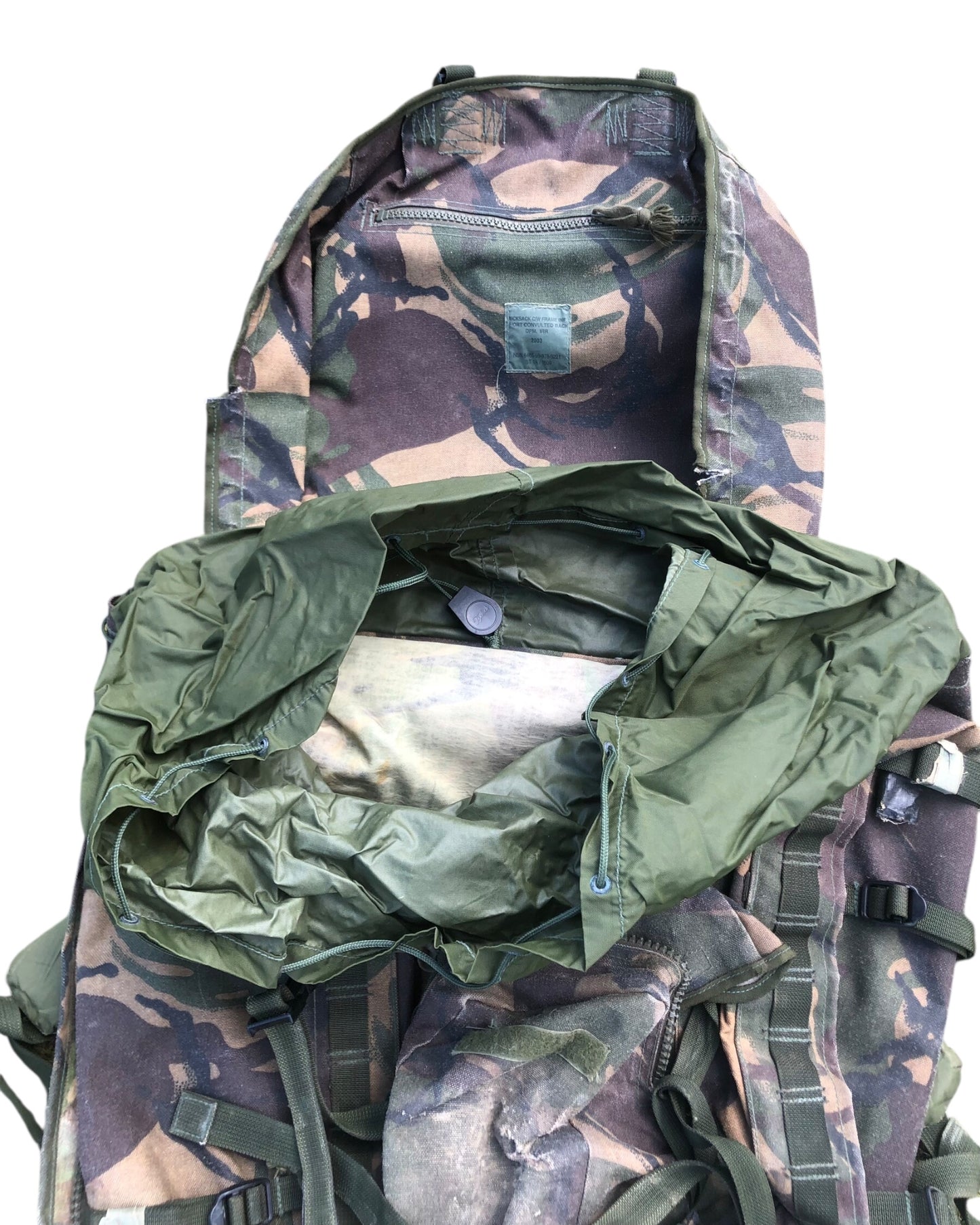 British army DPM Bergen grade 2 short back