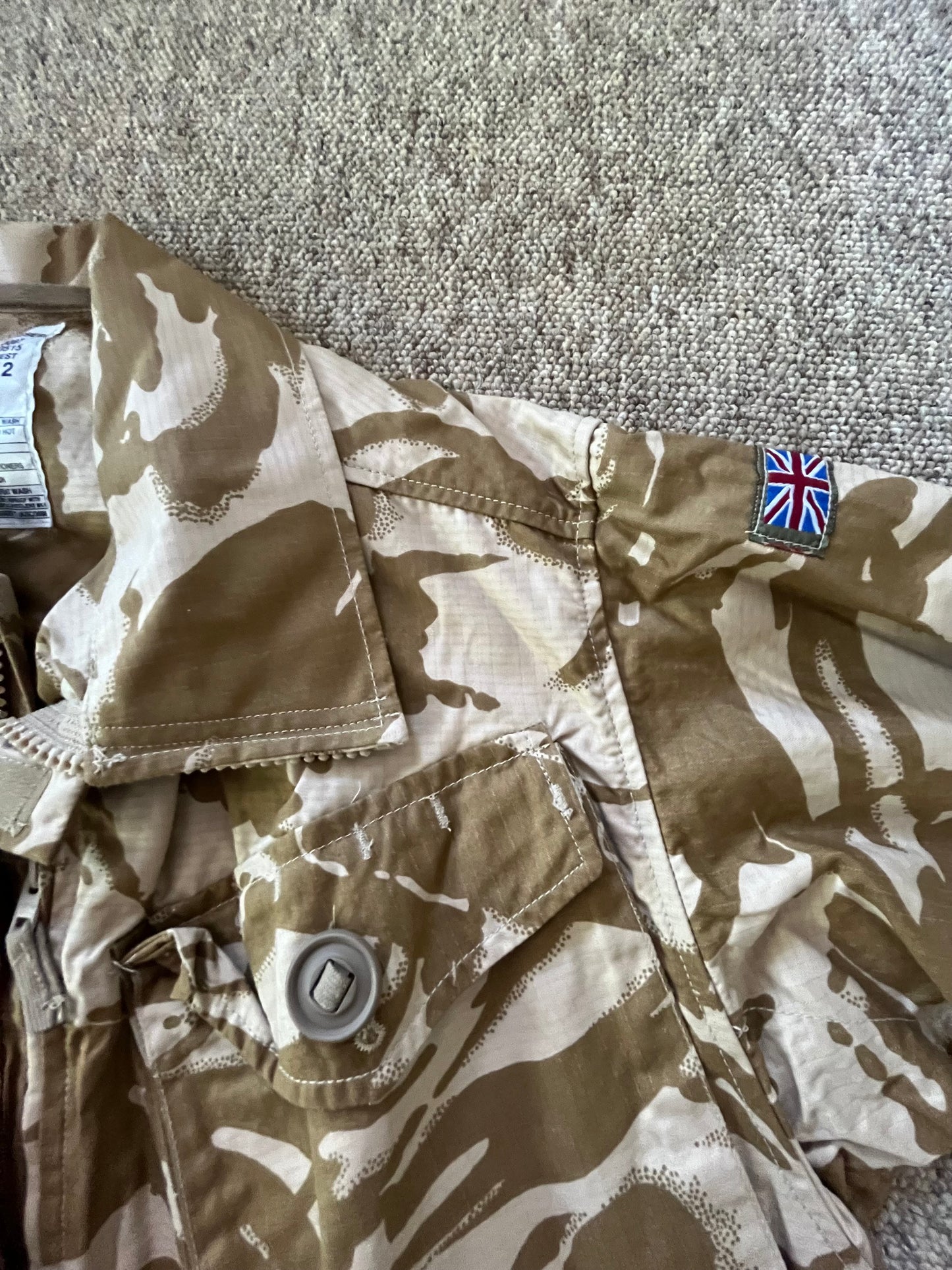 British army desert field jacket supergrade