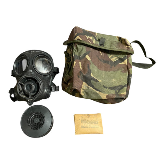 British army s10 respirator gas mask 1988 size 2
