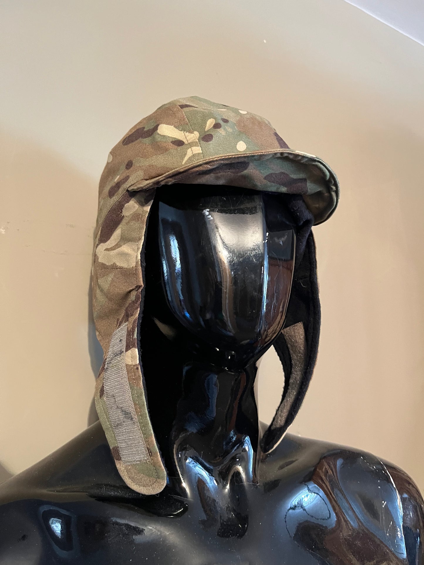 British Army MTP MVP cold weather cap hat (black) grade 1