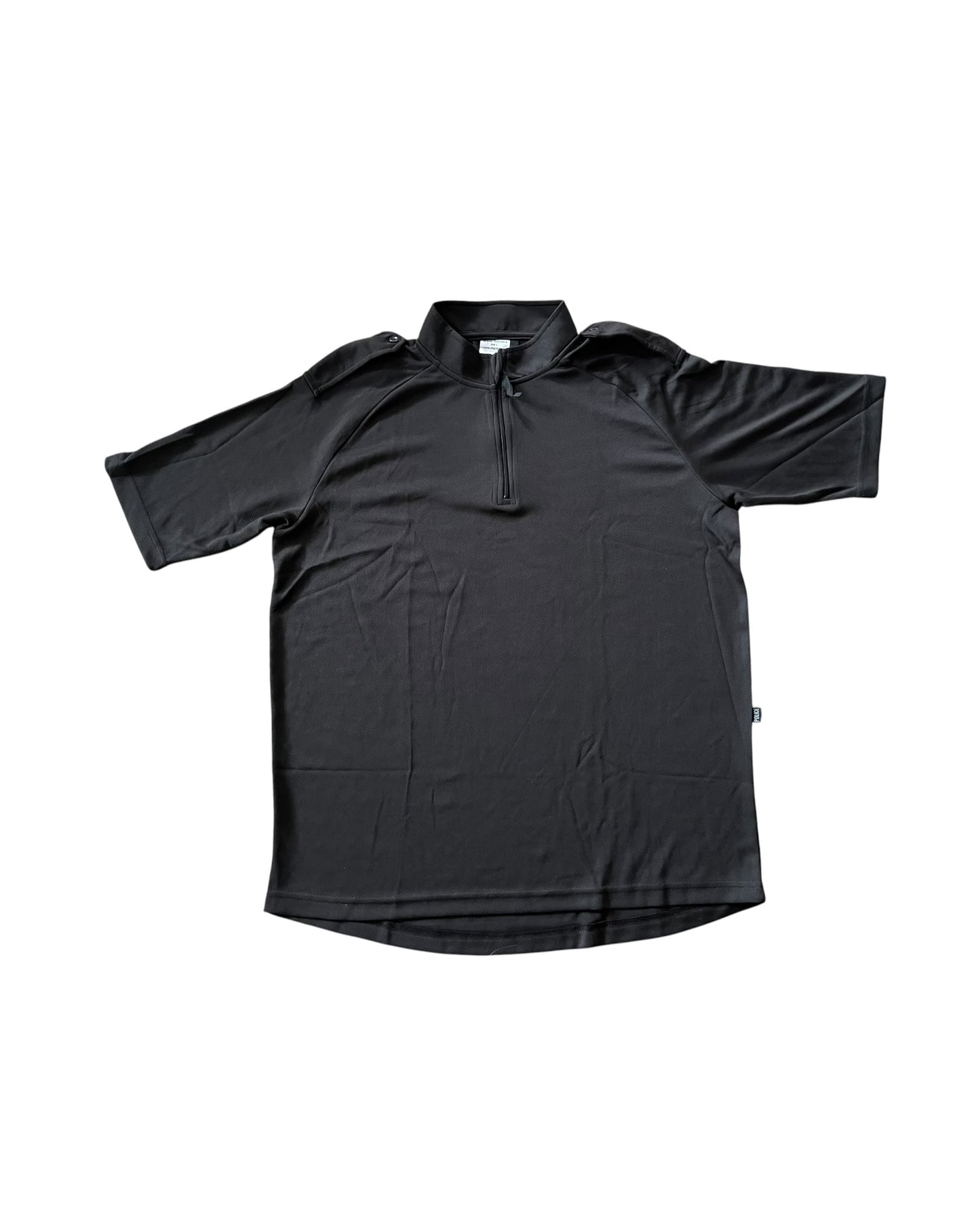 Black forces tactical self wicking t-shirts short sleeve