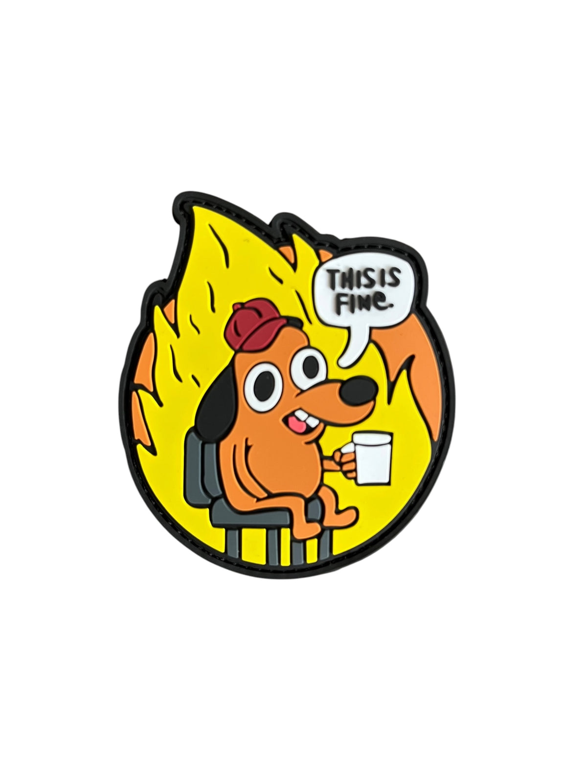 This Is Fine Patch