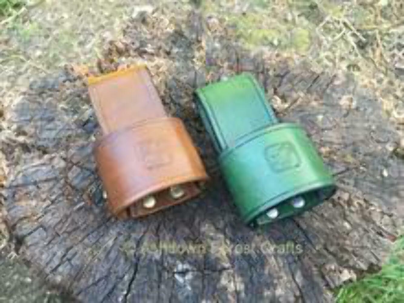 Quality handmade leather Axe belt loops/hangers bushcraft
