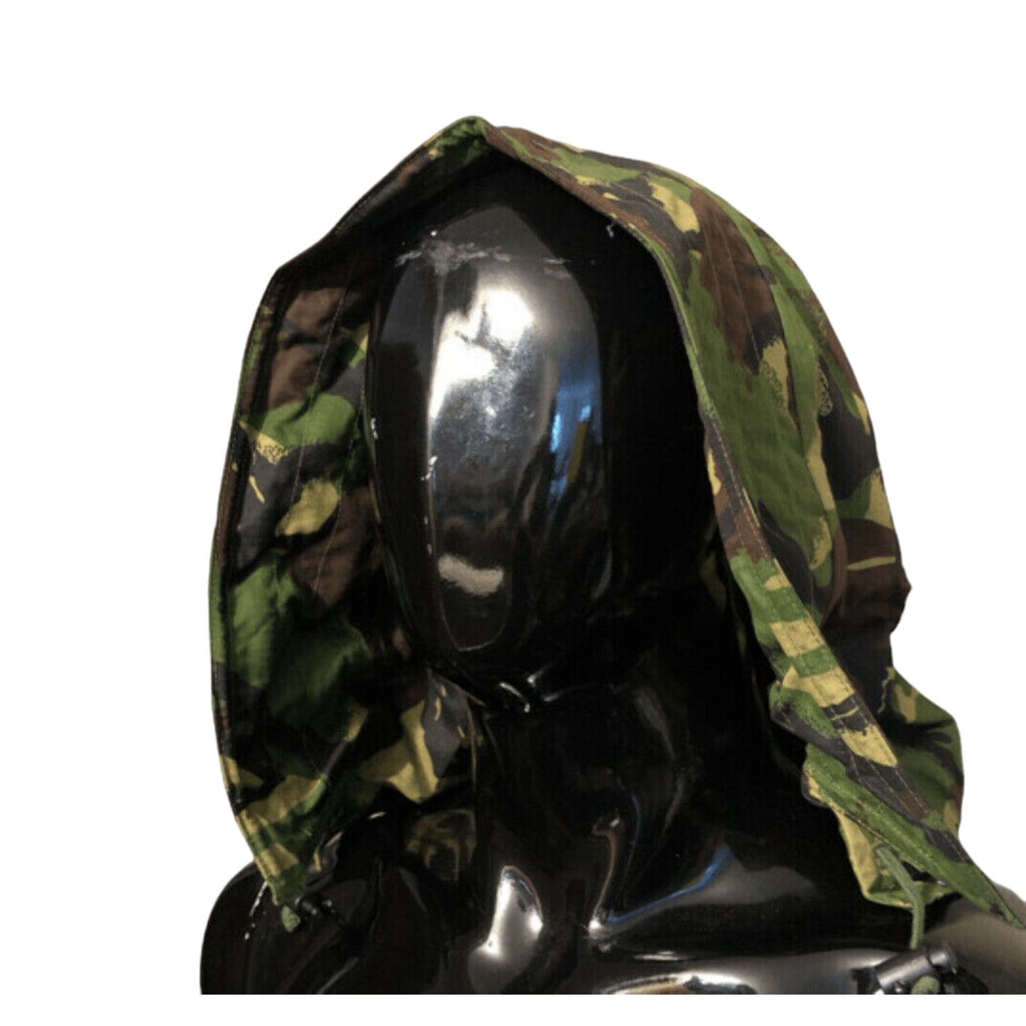 DPM camo wired hood for cold weather DPM field jacket DC1 2003 onwards