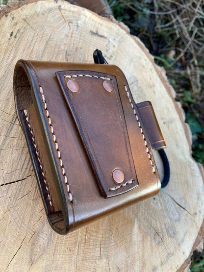 Leather Multi-Tool/Torch Combi Pouch
