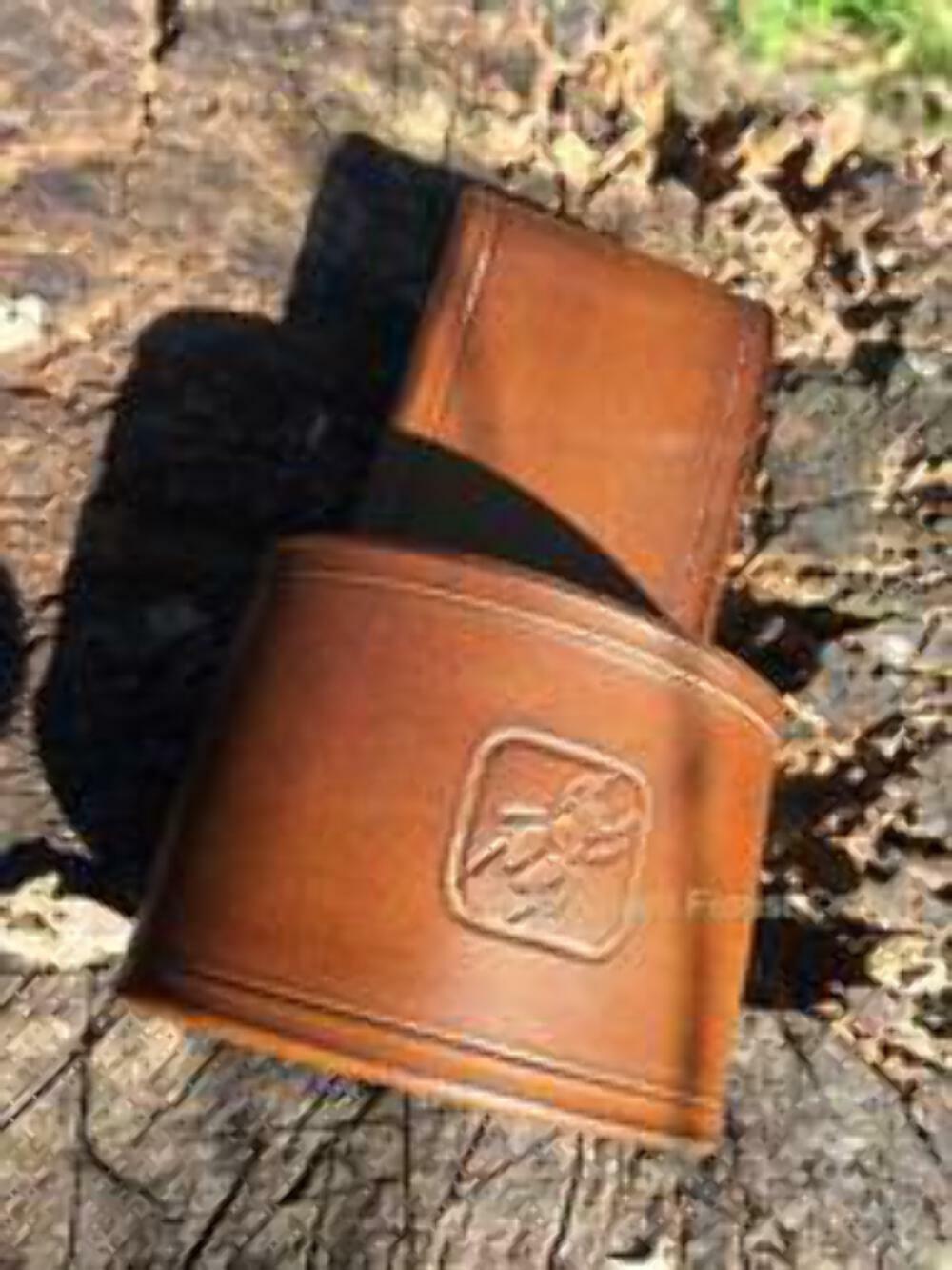 Quality handmade leather Axe belt loops/hangers bushcraft