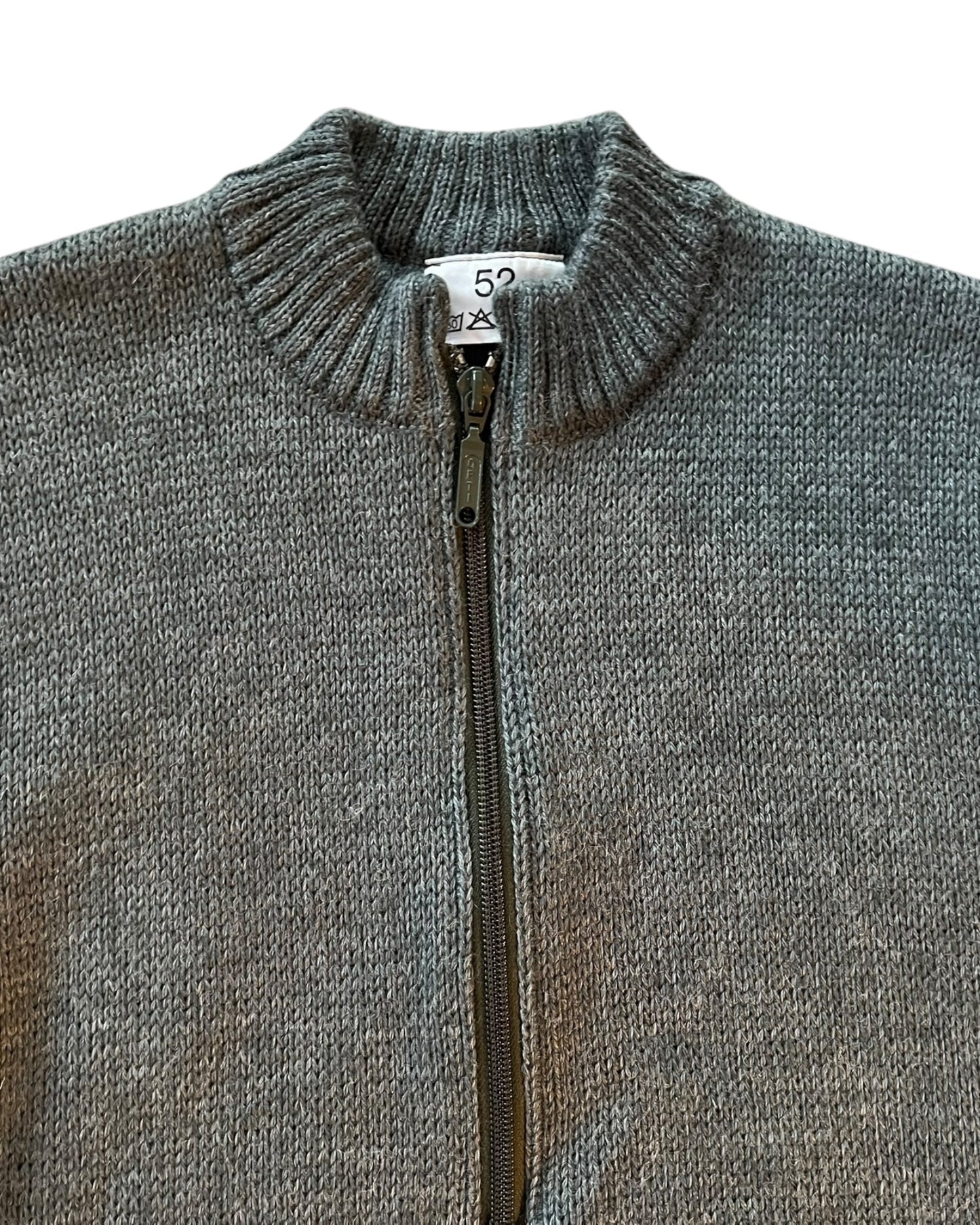 Swiss Army half zip heavy wool jumper XL  NEW