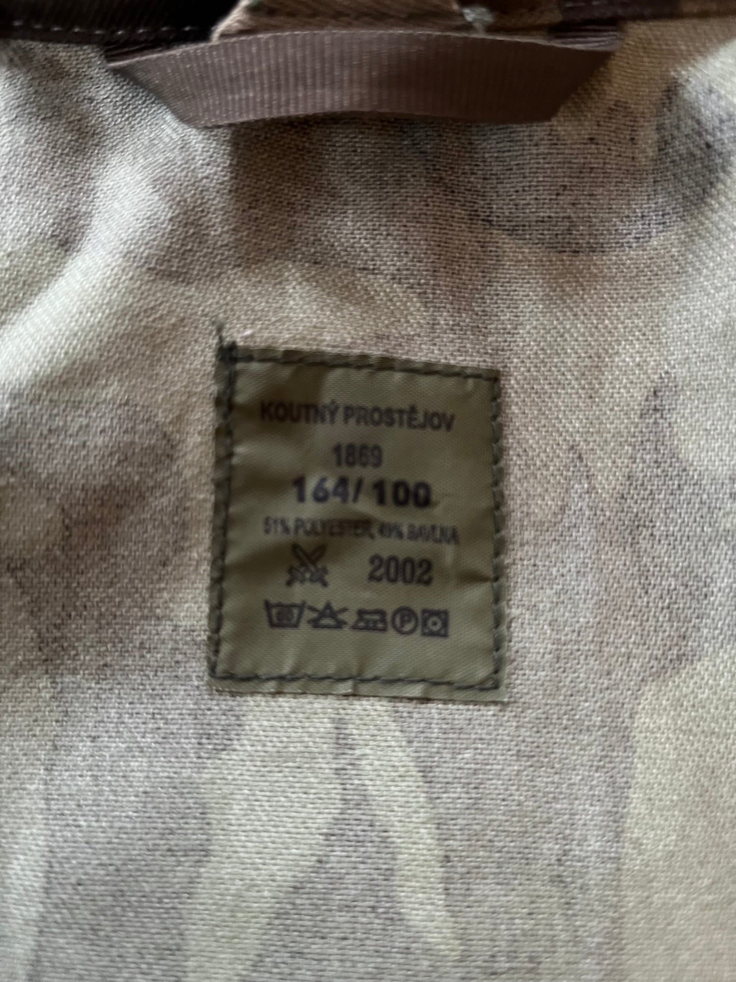 Czech Army Field jacket  woodland Super grade VGC