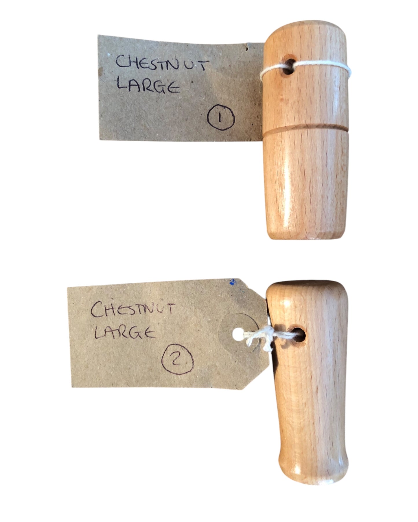 Large Ferro rod handle handmade from  CHESTNUT