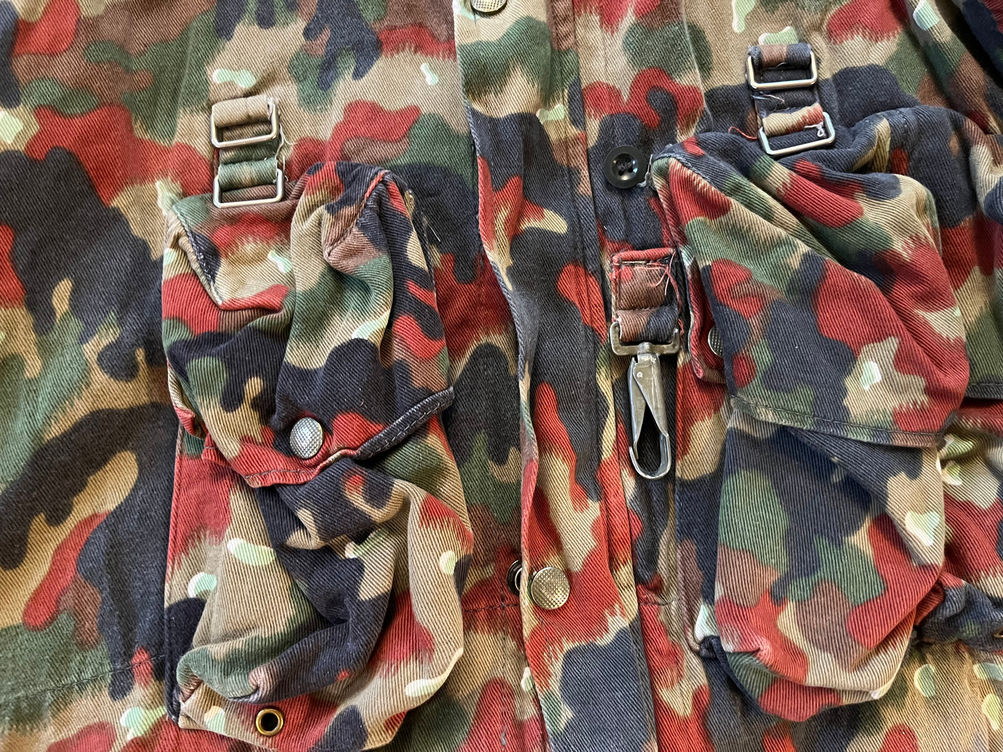 Swiss Army M70 Vintage Alpenflage field jacket