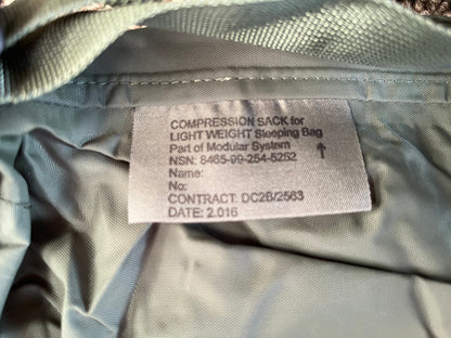 British Army lightweight modular sleeping bag compression stuff sack