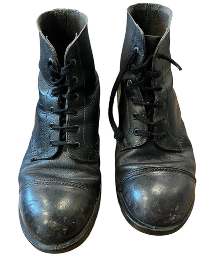 Vintage AMMO boots black leather