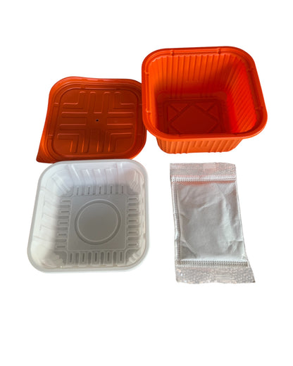 Single - Heat2eat ration pack / M.R.E food steamer cookers