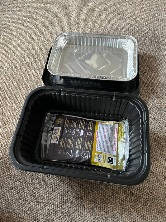 Single medium - Heat2eat ration pack / M.R.E food steamer cookers