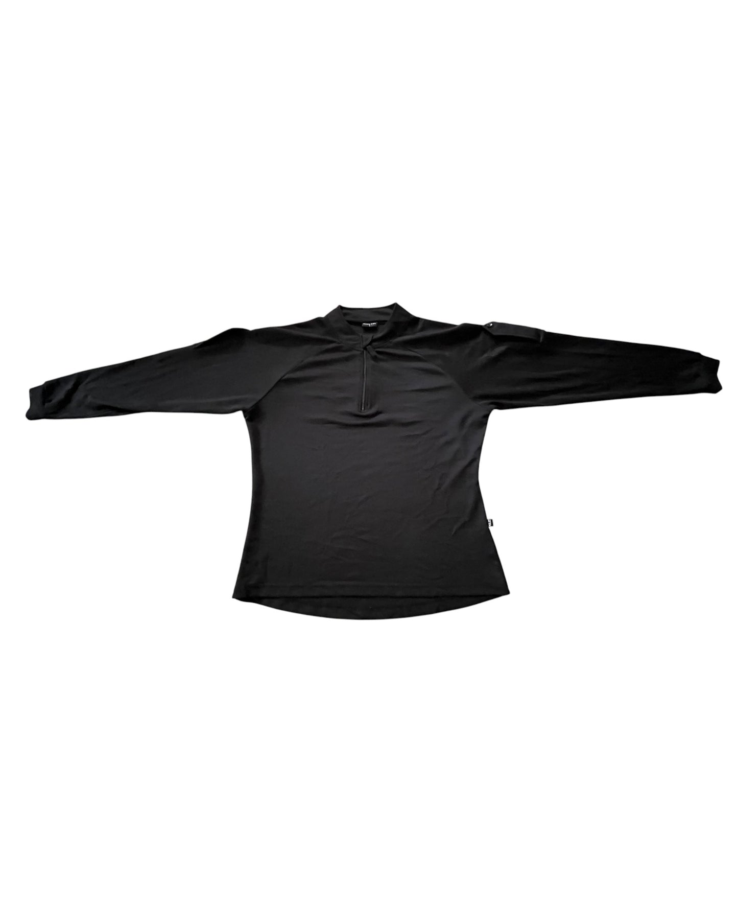 Black forces tactical self wicking t-shirts long sleeve