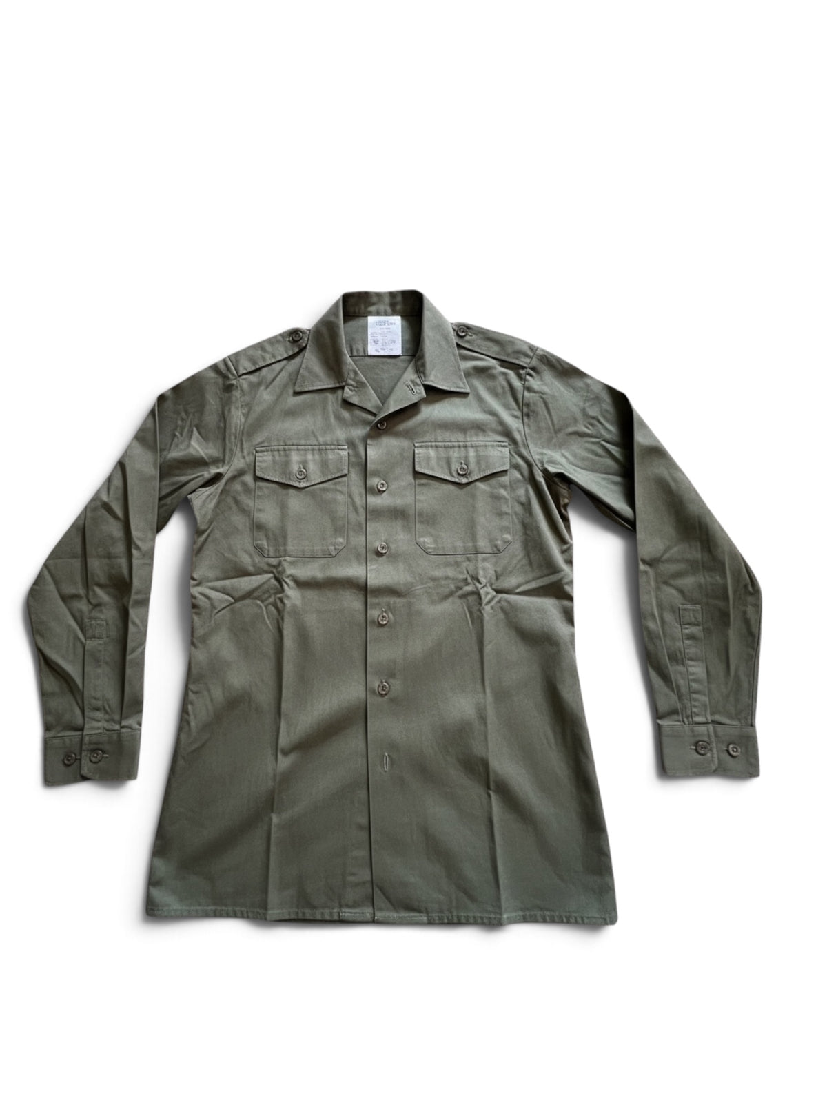 British Army Olive General Service shirt long sleeved