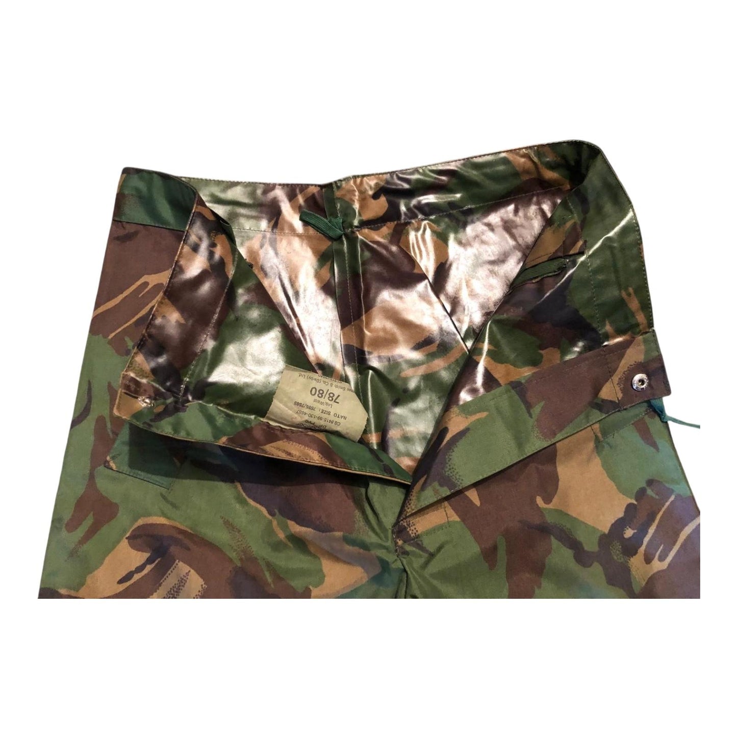 British army Dpm dp pvc waterproof over trousers grade 2