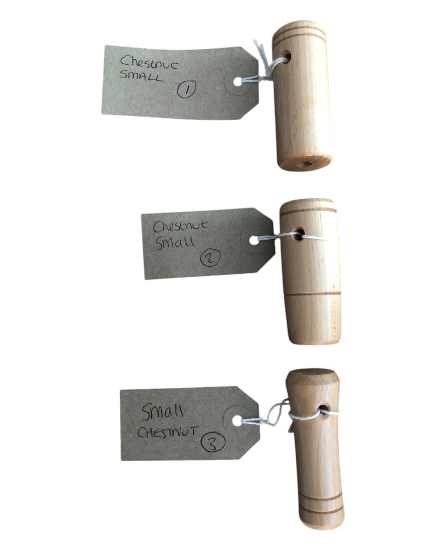 Small Ferro rod handle handmade from  CHESTNUT