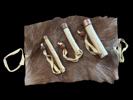 Copper bopper flint knapping set