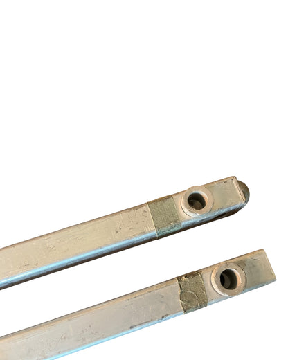 Pair of British army cot bed end replacements TYPE 3