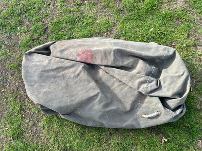 British Arny canvas tent bag canvas - good condition